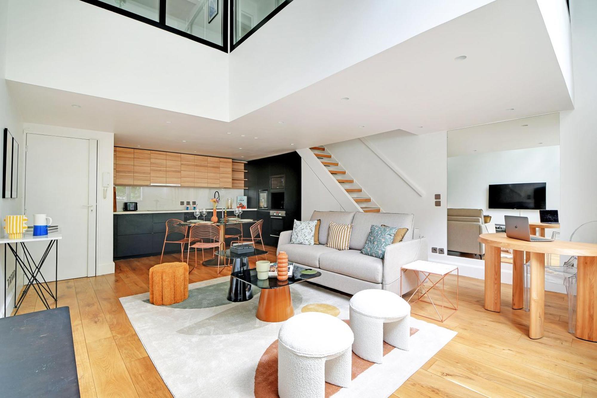 Amazing Loft 2br - Eiffel Tower Parijs